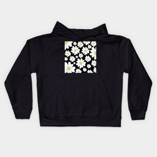 Summer Flower Pattern Kids Hoodie